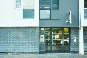 Logement etudiant Residence Les Grands Moulins Bat A Nancy entree